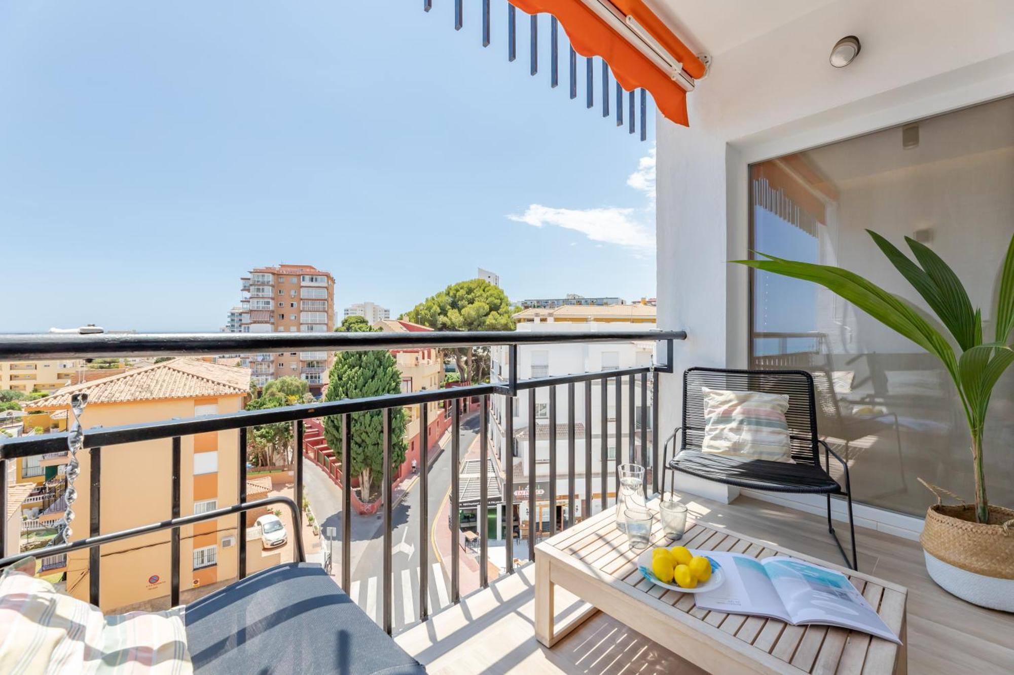 Apartamento Con Vistas Al Mar Cerca Del Puerto Бенальмадена Екстер'єр фото