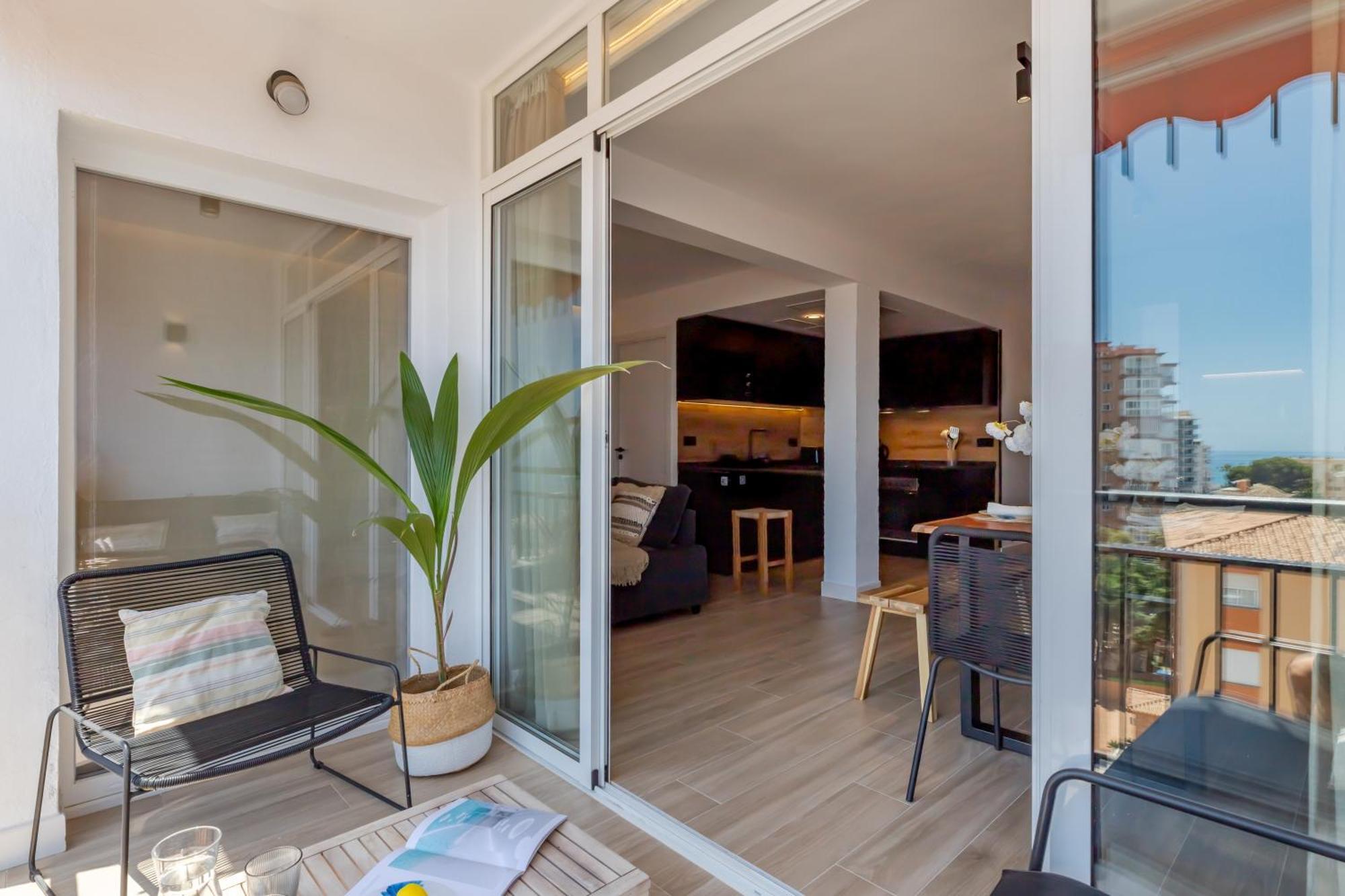 Apartamento Con Vistas Al Mar Cerca Del Puerto Бенальмадена Екстер'єр фото